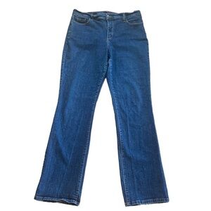 NYDJ Straight Leg Stretch‎ Blue Jeans Size 10 (US)